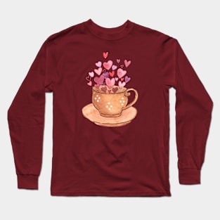 coffee love Long Sleeve T-Shirt